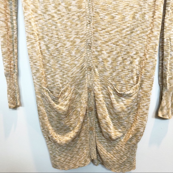 Free People Long Button Down Cardigan - Picture 3 of 5